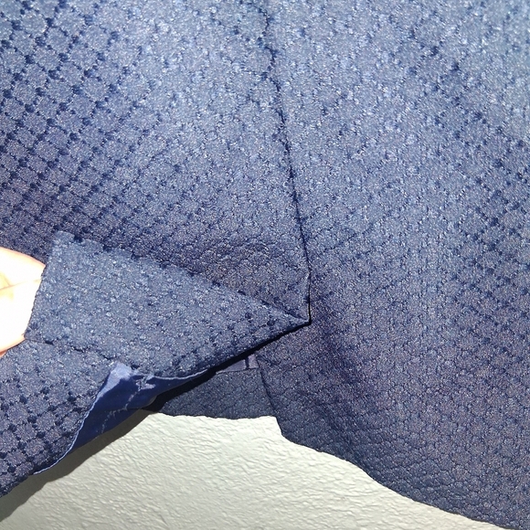 Tahari Arthur S Levine Collab women’s Navy And White Nautical Midi dress 8 - Picture 8 of 8